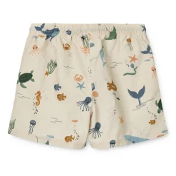 Liewood Aiden Bedruckte Boardshorts Sea creature / Sandy Best