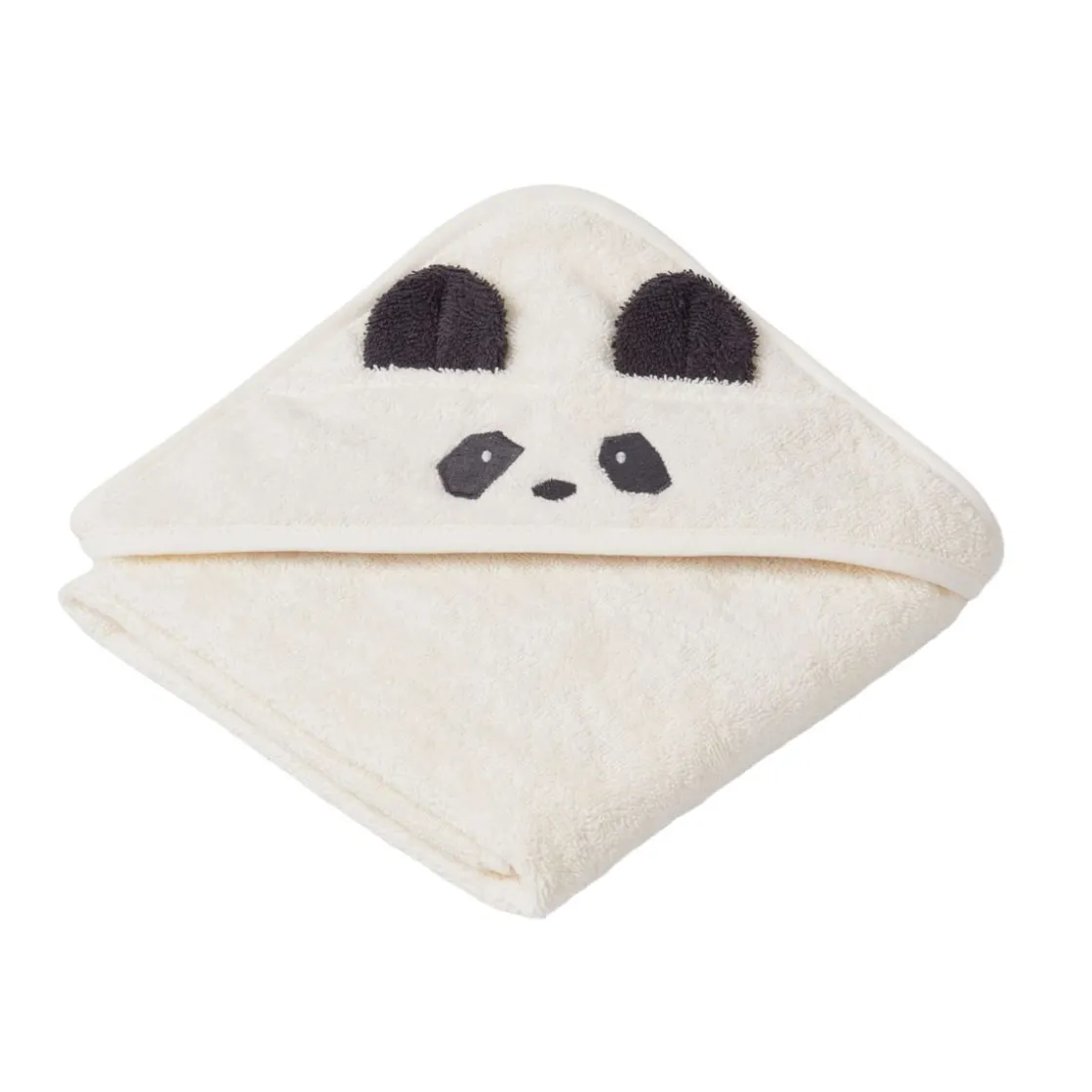 Liewood Albert Babyhandtuch mit Kapuze Panda creme de la creme Hot