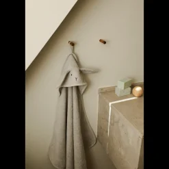 Liewood Albert Babyhandtuch mit Kapuze Rabbit dumbo grey Sale