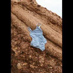 Liewood Amara Badeanzug mit Streifen Y/D stripe Riverside / Creme de la creme Clearance