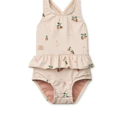 Liewood Amara Bedruckter Badeanzug Peach / Sea shell Hot