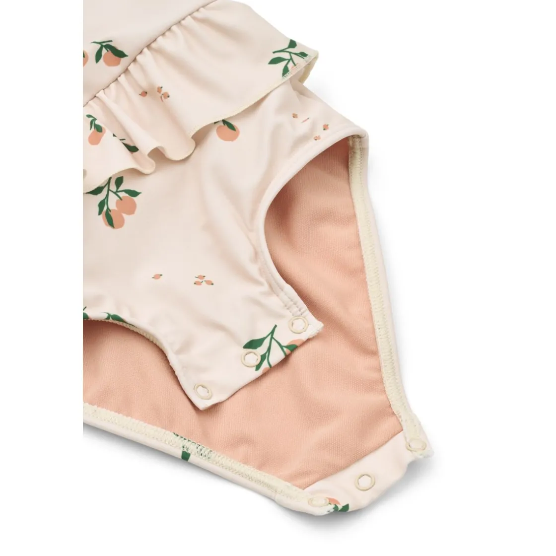 Liewood Amara Bedruckter Badeanzug Peach / Sea shell Hot