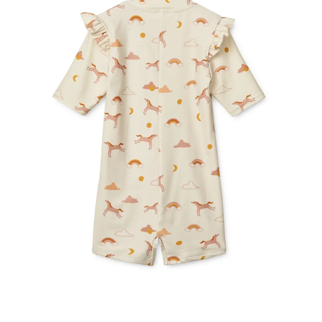 Liewood Amel Badeanzug mit Print in Jumpsuit-Passform Dream / Ecru