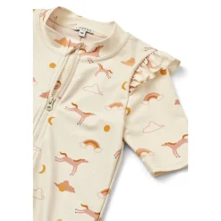 Liewood Amel Badeanzug mit Print in Jumpsuit-Passform Dream / Ecru