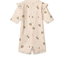 Liewood Amel Badeanzug mit Print in Jumpsuit-Passform Peach / Sea shell Best