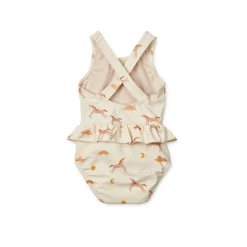Liewood AMINA Print Baby Badeanzug Dream / Ecru Sale