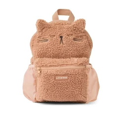 Liewood ANDREAS Fleece Katzen-Rucksack Pale tuscany Outlet