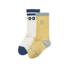Liewood Annette Socken 2er-Pack Lemonade / Creme de la creme Best