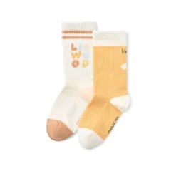 Liewood Annette Socken 2er-Pack Light apricot / Creme de la creme Clearance