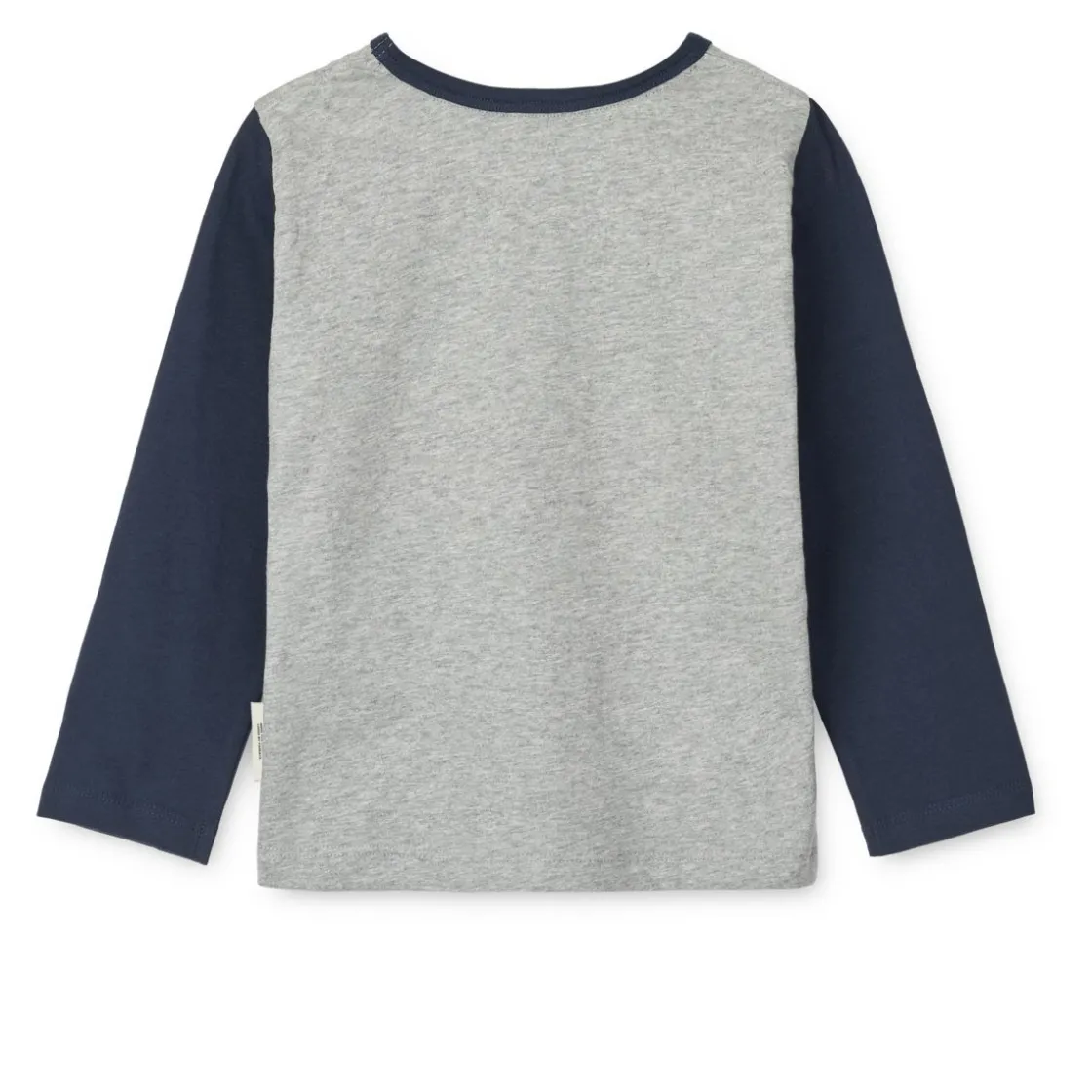Liewood APIA Langarm T-Shirt Walrus / Grey melange / Classic navy Discount