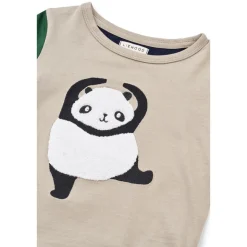 Liewood APIA Langarm T-Shirt Panda / Mist / Classic navy multi mix Best