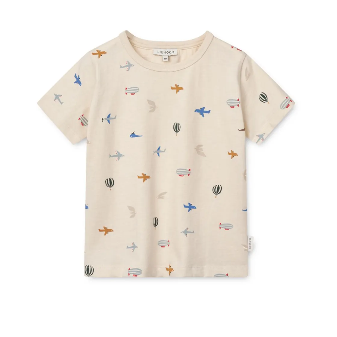 Liewood APIA Print T-Shirt Aviator / Ecru Best