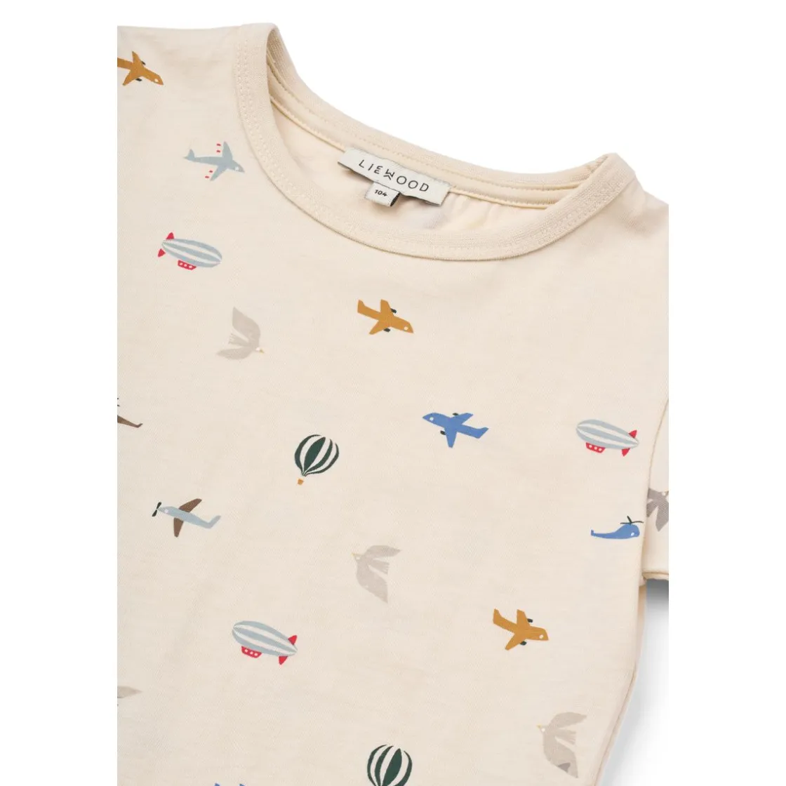Liewood APIA Print T-Shirt Aviator / Ecru Best