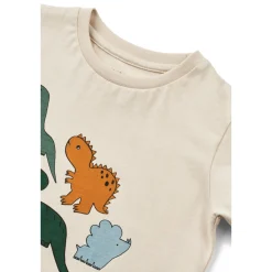 Liewood APIA T-Shirt mit Motiv Dinosaurs / Sandy Clearance