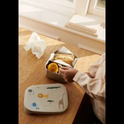 Liewood ARTHUR Lunchbox Safari sandy mix Hot