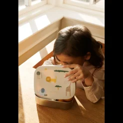 Liewood ARTHUR Lunchbox Safari sandy mix Hot