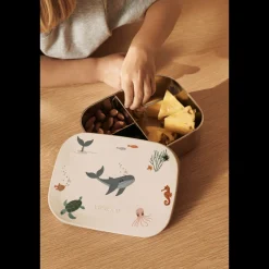 Liewood ARTHUR Lunchbox Sea creature / Sandy Discount