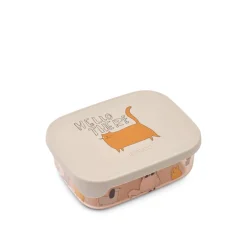 Liewood ARTHUR Tritan-Lunchbox Cats and Dogs / Sandy New