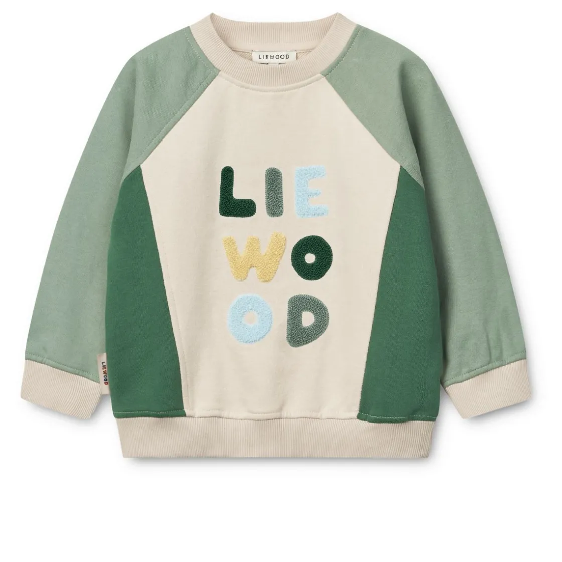 Liewood AUDE Placement Sweatshirt Liewood Peppermint / Sandy