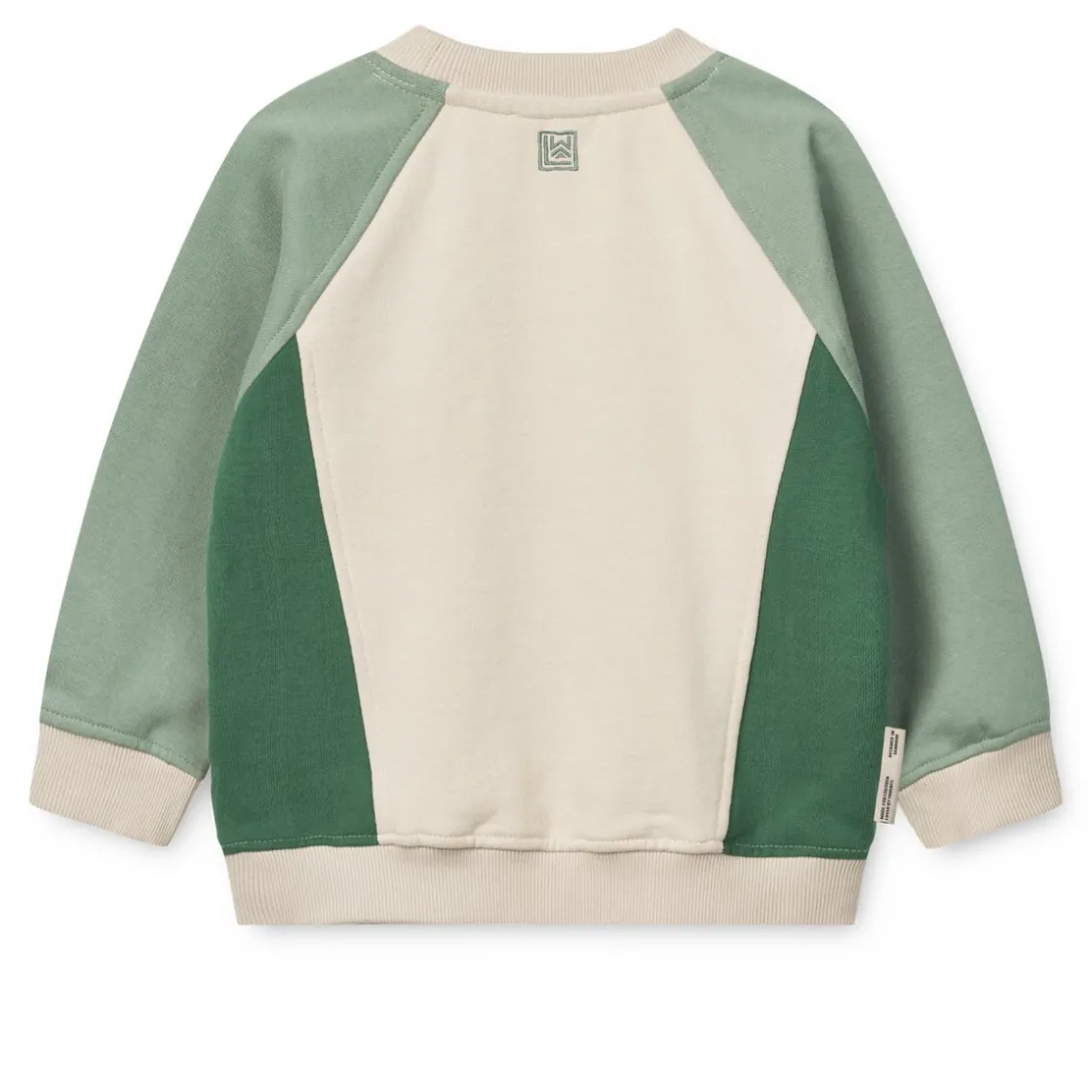 Liewood AUDE Placement Sweatshirt Liewood Peppermint / Sandy