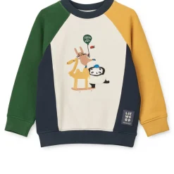 Liewood AUDE Sweatshirt mit Aufdruck Friends / Sandy / Classic navy multi mix New