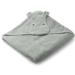 Liewood Augusta Junior-Handtuch mit Kapuze Hippo dove blue Sale