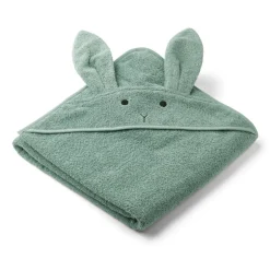 Liewood Augusta Kinderhandtuch mit Kapuze Rabbit peppermint Best