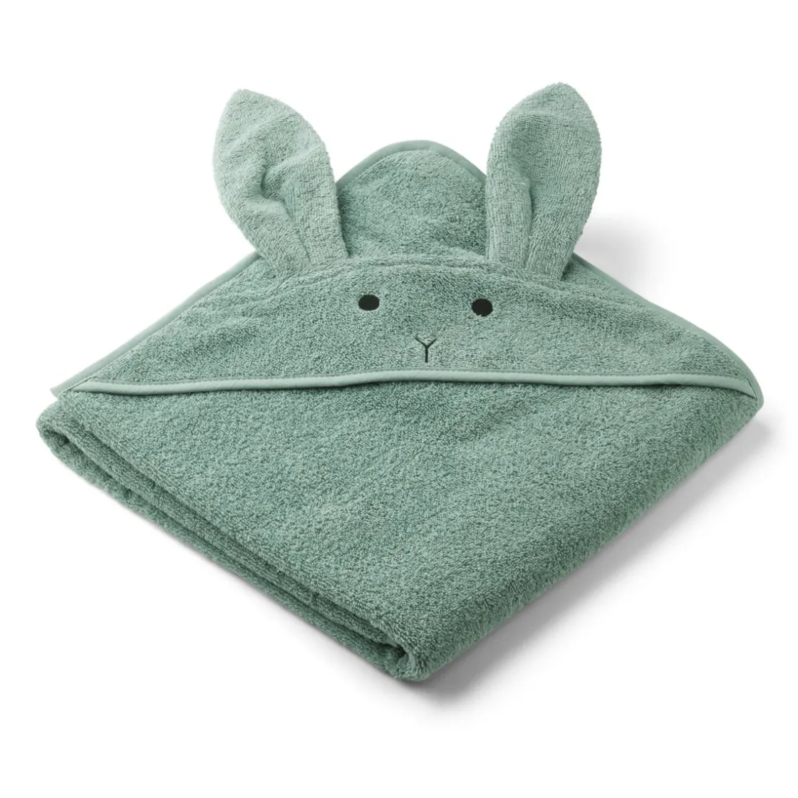 Liewood Augusta Kinderhandtuch mit Kapuze Rabbit peppermint Best