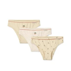 Liewood AYLIN Slips 3er-Pack Mini peach sea shell mix