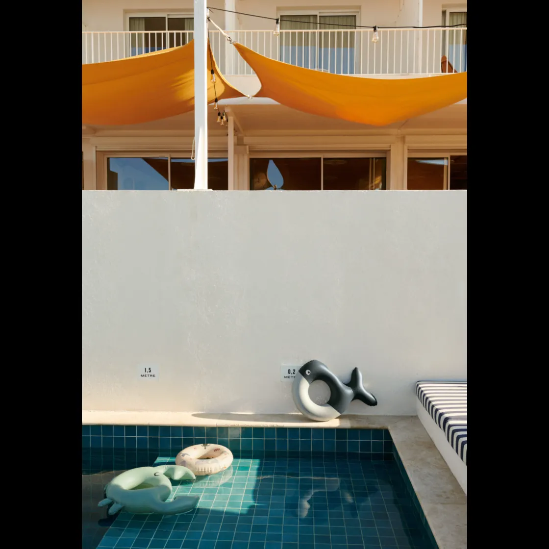 Liewood Baloo Schwimmring Klein Peach / Sea shell Outlet