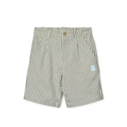 Liewood BARRETT Streifen Shorts Y/D Stripe Whale Blue / Creme de la Creme Discount