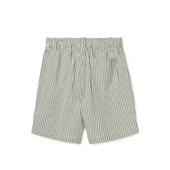 Liewood BARRETT Streifen Shorts Y/D Stripe Whale Blue / Creme de la Creme Discount
