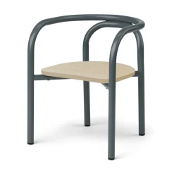 Liewood Baxter-Stuhl Natural / whale blue mix