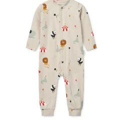 Liewood BIRK Bedruckter Pyjama Einteiler Circus / Sandy Discount