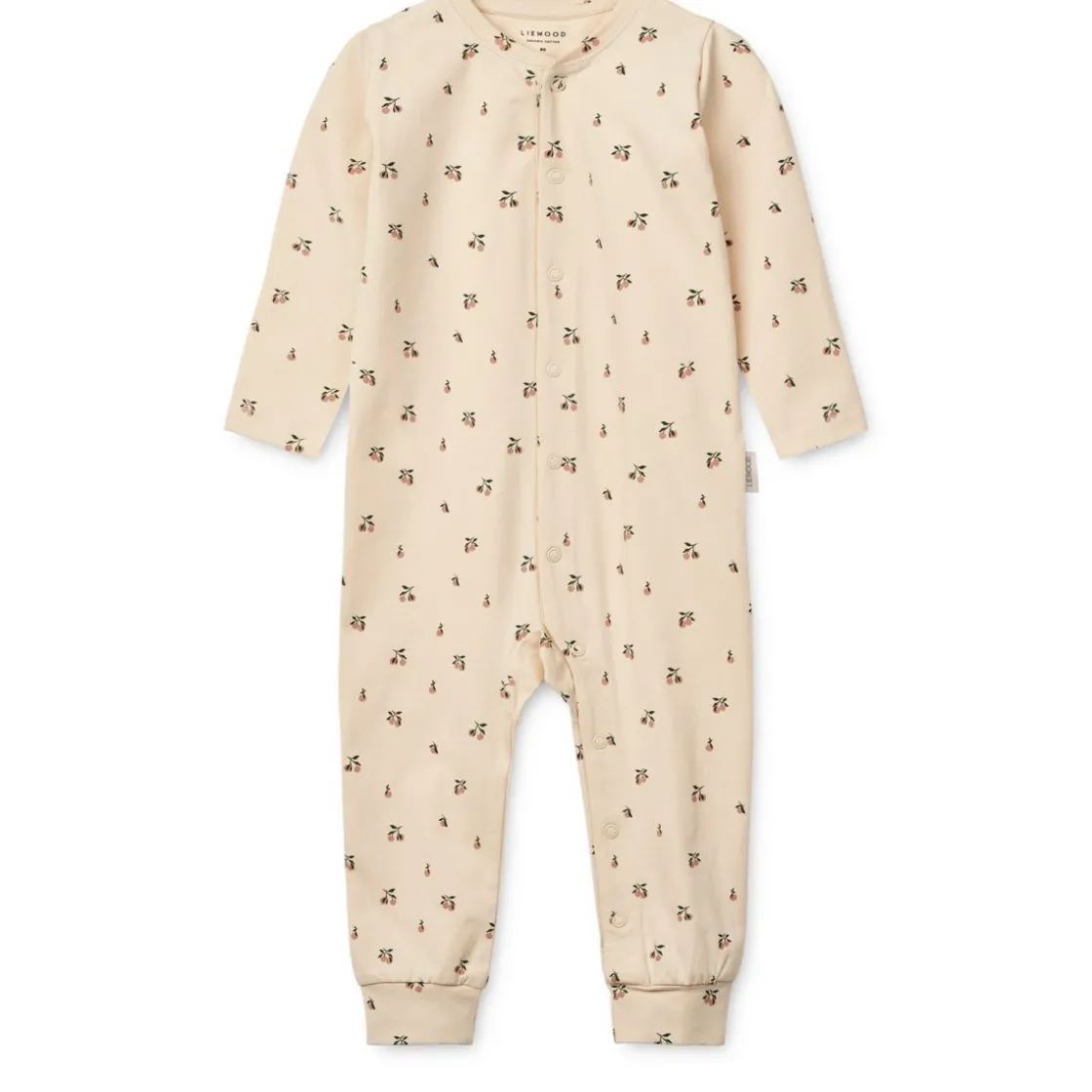 Liewood BIRK Bedruckter Pyjama-Einteiler Peach mini / Sea shell