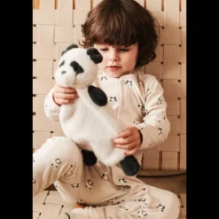 Liewood BIRK Bedruckter Pyjama-Einteiler Mini panda / Sandy Discount