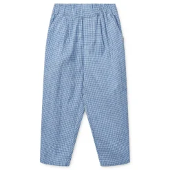 Liewood BORRIS karierte Seersucker Hose Y/D Check Riverside / Crisp white New