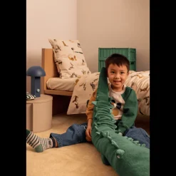 Liewood BRAYDEN Krokodil-Teddy Garden green