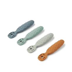 Liewood Caelia Baby Lernlöffel 4er-Pack Whale blue multi mix Discount