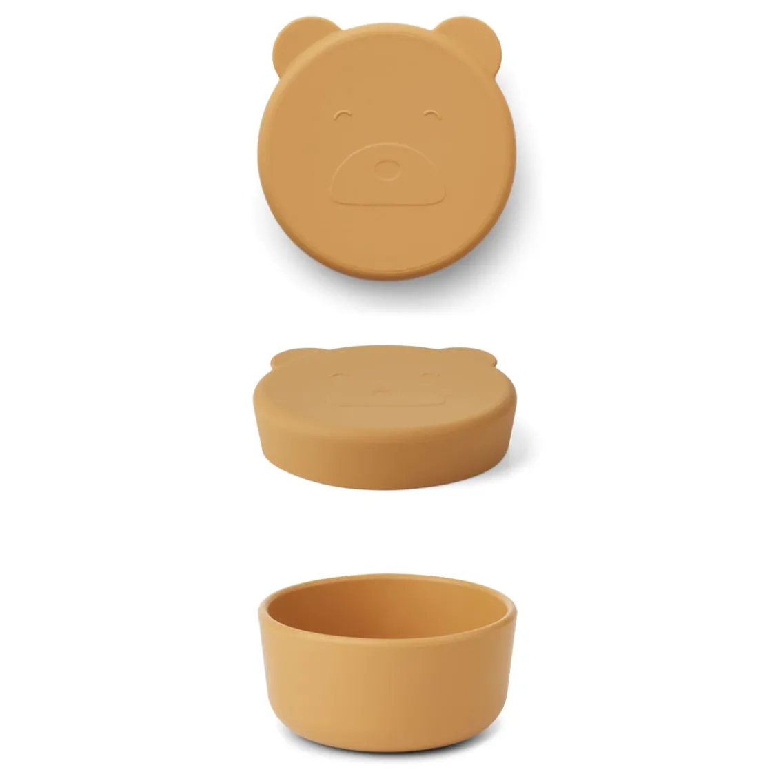 Liewood Carrie Snackbox Small Mr bear yellow mellow Hot