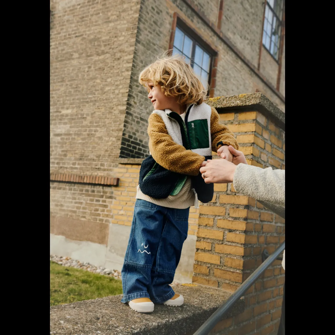 Liewood CESAR Denim-Hose Medium blue denim Best