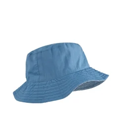 Liewood DAMON Seersucker Hut Y/D Check Riverside / Crisp white Hot