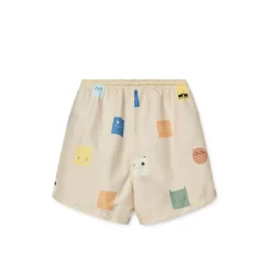 Liewood DUKE Bedruckte Boardshorts Smiley / Sandy Sale