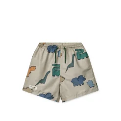 Liewood DUKE Bedruckte Boardshorts Dinosaurs / Mist Best