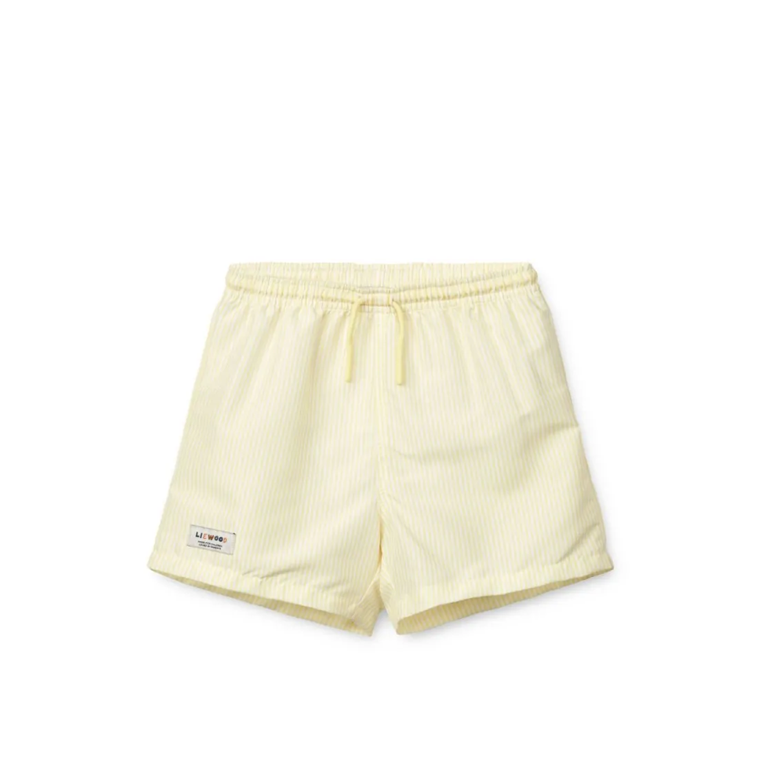 Liewood DUKE Bedruckte Boardshorts Y/D stripe Lemonade / Creme de la creme Discount