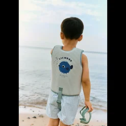 Liewood DUKE Streifen Boardshorts Stripe Peppermint / Crisp white Online