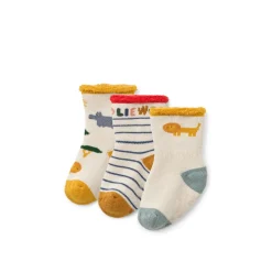 Liewood ELOY Baby Socken 3er-Pack Safari / Sandy mix Sale