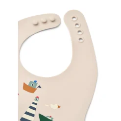 Liewood EMBER Bedruckte Lätzchen, 2er-Pack Sailing / Sandy Sale