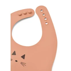 Liewood EMBER Bedruckte Lätzchen, 2er-Pack Cat Appleblossom / Tuscany rose