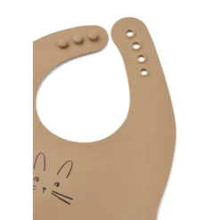 Liewood EMBER Bedruckte Lätzchen, 2er-Pack Rabbit Sandy / Oat